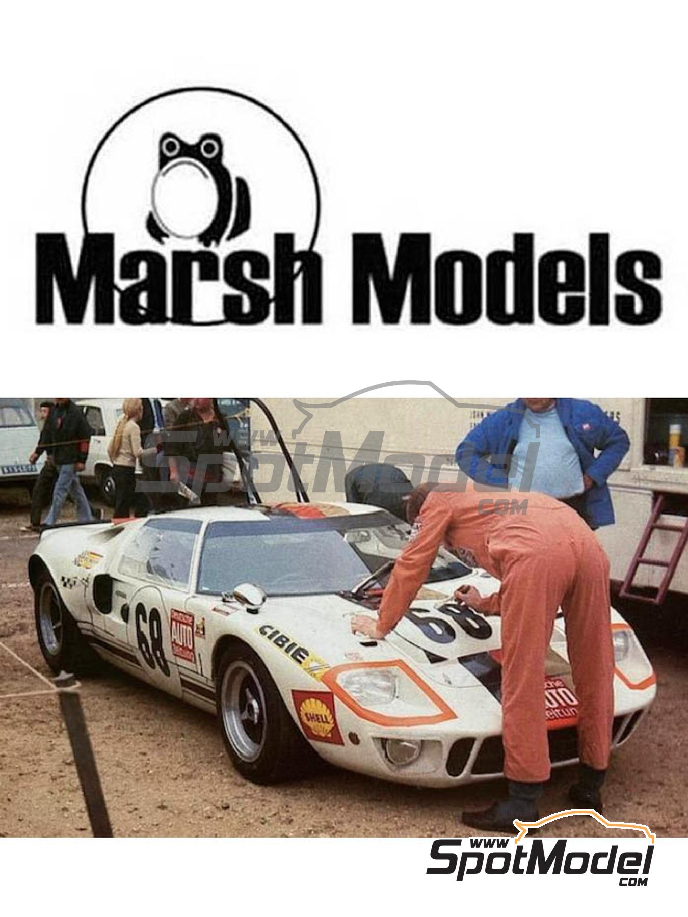 Marsh Models MM362: Car scale model kit 1/43 scale - Ford GT40